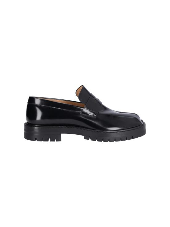 26FW 마르지엘라 타비 브러쉬드 카프스킨 로퍼 S57WR0139 P3827H8396 Black