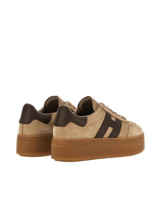 26FW 호간 스니커즈 2603010 Brown - HOGAN