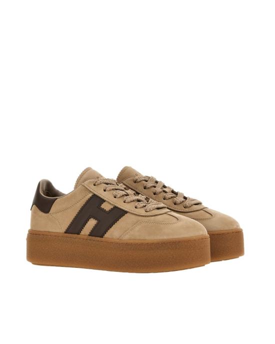26FW 호간 스니커즈 2603010 Brown - HOGAN