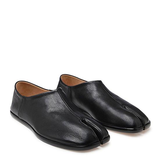 26FW 마르지엘라 타비 레더 슬립온 S58WR0033P3753T8013 Black - MAISON MARGIELA
