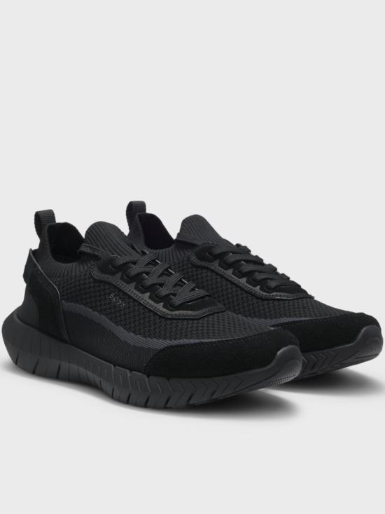26FW 휴고보스 스니커즈 50568943 Black - HUGO BOSS
