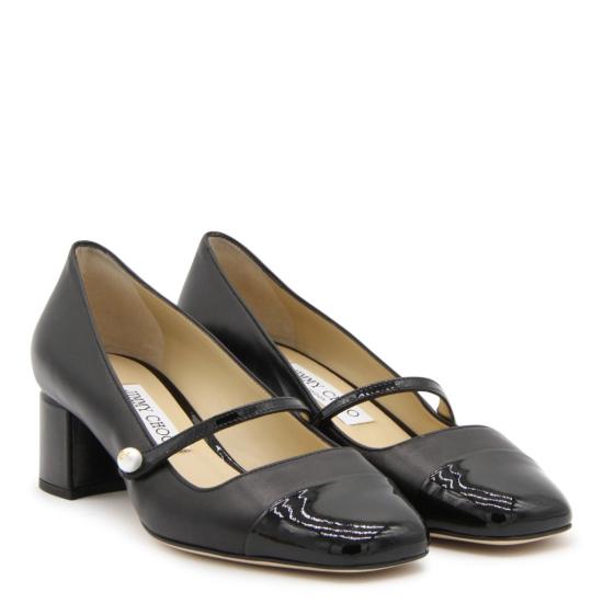 26FW 지미추 플랫 슈즈 ELISA45PTZ000074 Black - JIMMY CHOO