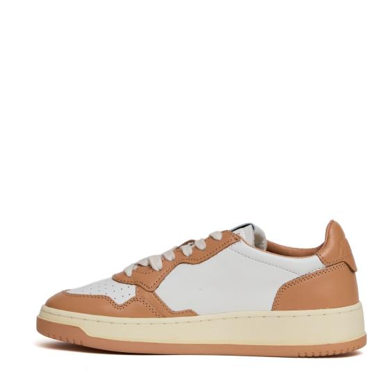 26FW 오트리 메달리스트 로우 레더 스니커즈 AULWWB53 Neutrals - AUTRY