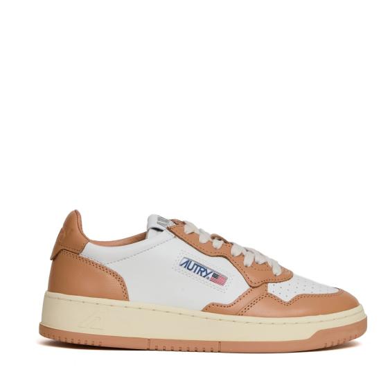 26FW 오트리 메달리스트 로우 레더 스니커즈 AULWWB53 Neutrals