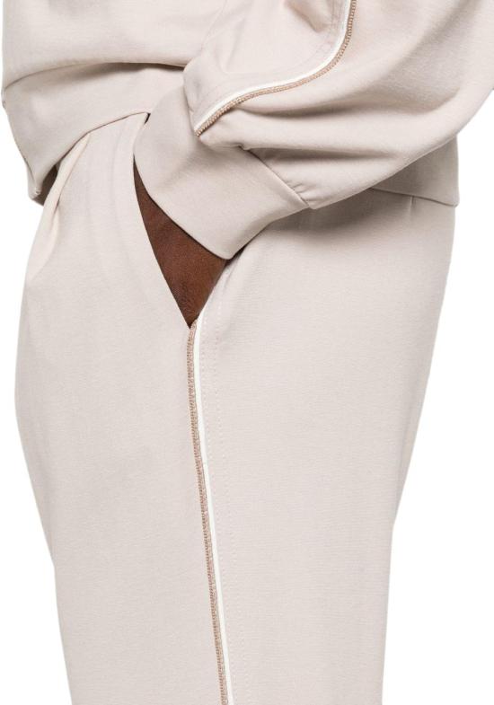 26FW 파비아나 필리피 트레이닝/조거 팬츠 PAD216F366M3100164 BEIGE - FABIANA FILIPPI