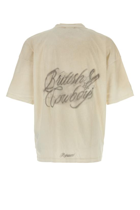 26SS 리프레젠트 브리티시 카우보이 티셔츠 MLM100592 30 WASHED ECRU - REPRESENT