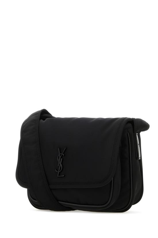 26FW 생로랑 니키 에코닐 스몰 메신저 백 776611FACKH 1000 NERONERO - SAINT LAURENT