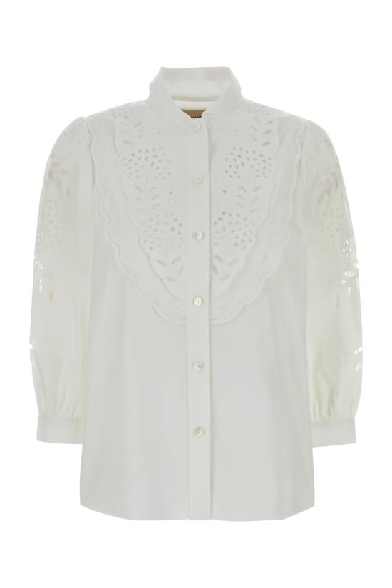 26SS 발렌티노 가라바니 셔츠 8B3AB8209VN 0BO BIANCO