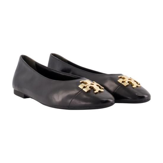 토리버치 플랫 슈즈 찰리 발레리나 블랙 - TORY BURCH
