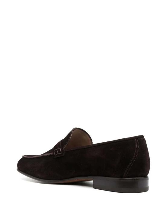  살바토레 페라가모 로퍼 페라가모 스웨이드 페니  브라운 - SALVATORE FERRAGAMO