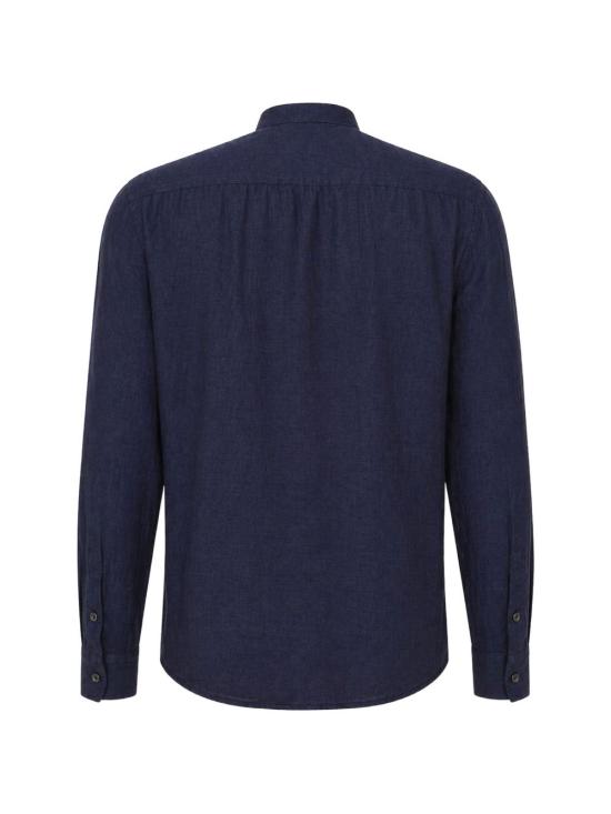 26SS 페이 긴팔 셔츠 NCMA152266L XACU808 Blue Denim - FAY