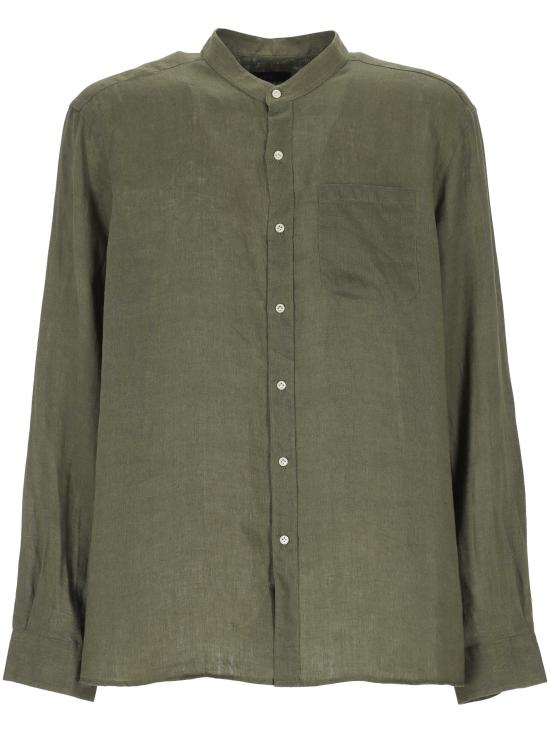 26SS 페이 긴팔 셔츠 NCMA152266L ZCGV408 KIWI SCURO