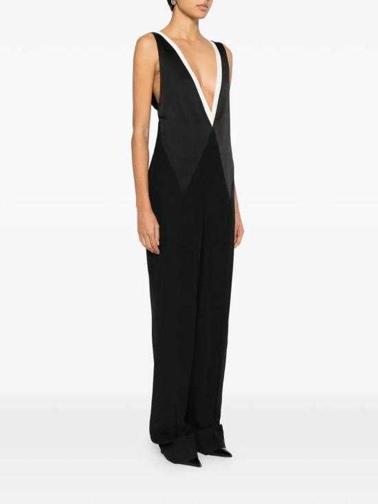 26SS 톰포드 점프수트 TU0295FAX1713 NWE Black chalk - TOMFORD