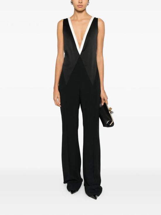26SS 톰포드 점프수트 TU0295FAX1713 NWE Black chalk - TOMFORD