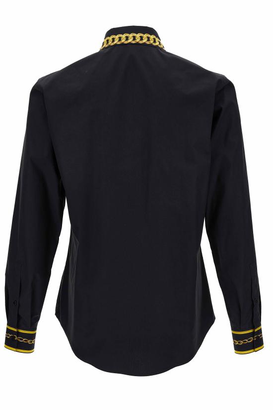  베르사체 긴팔 셔츠 75GAL2SC N0132899 BLACK - VERSACE