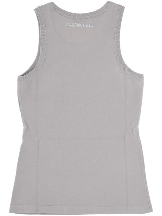 26SS 발렌시아가 민소매 티셔츠 870175 T53471013 Grey - BALENCIAGA