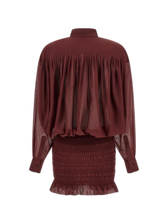 26SS 안다마네 숏 원피스 TM190156A TNC108383 Red Black - ANDAMANE