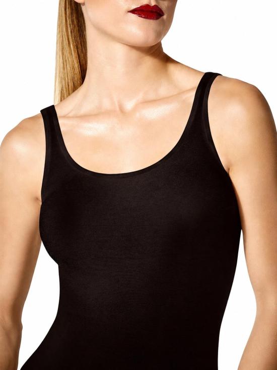 26FW 월포드 바디수트 티셔츠 75086 4870 DARK WOOD - WOLFORD
