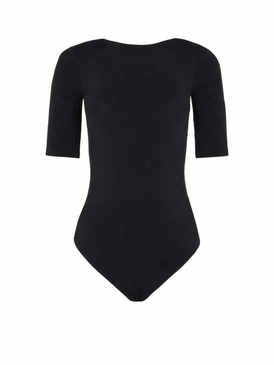 26FW 월포드 바디수트 티셔츠 75089 7005 BLACK