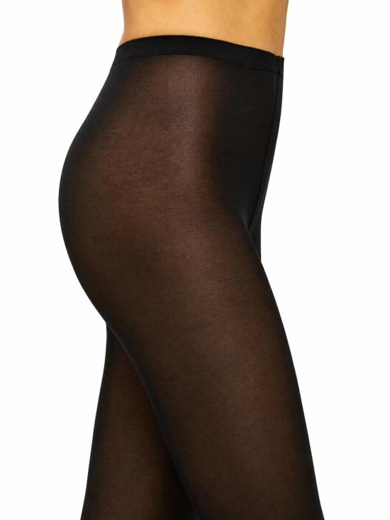 26FW 월포드 양말 17071 7005 BLACK - WOLFORD