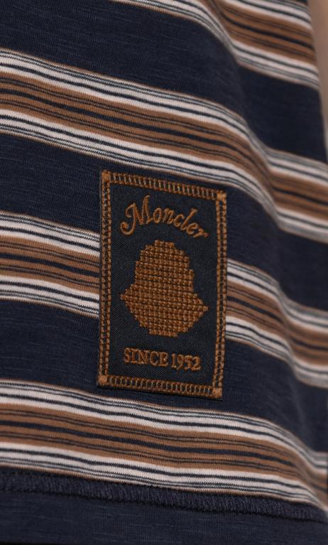 26FW 몽클레어 폴로 티셔츠 L20938A0000189BHX F75 BLUE - MONCLER