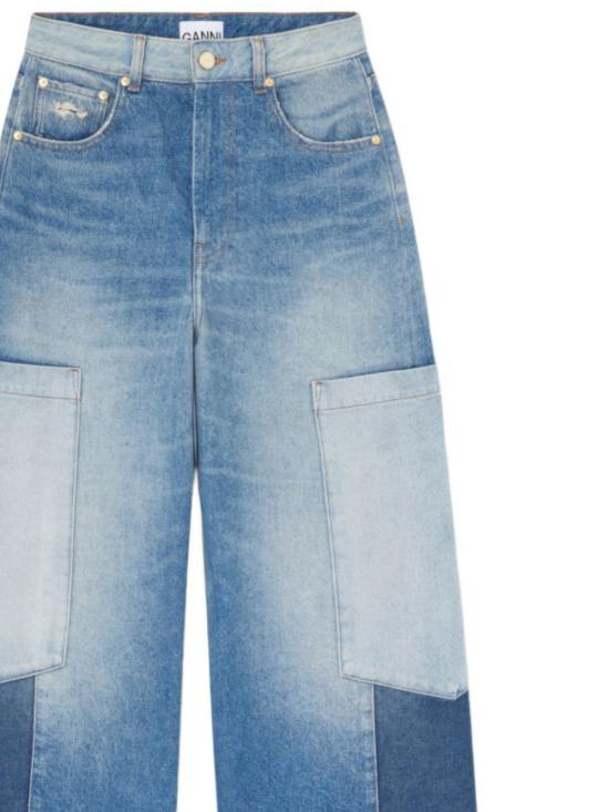 26SS 가니 데님 팬츠 A1100170 567 MID BLUE VINTAGE - GANNI