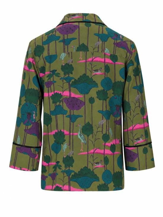 26FW 로라 우비나티 블라우스 I2T08SP 01 GREEN - LAURA URBINATI