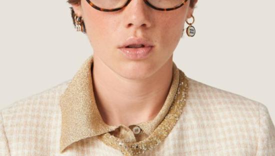 26FW 미우미우 이어링 5IO1022F6T F0009 BIANCO - MIU MIU