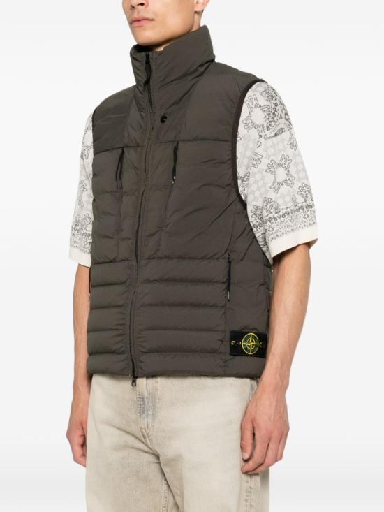 26FW 스톤 아일랜드 패딩 조끼 G100011 S0183V0078 Grigio - STONE ISLAND