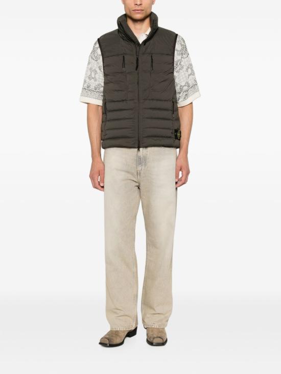 26FW 스톤 아일랜드 패딩 조끼 G100011 S0183V0078 Grigio - STONE ISLAND