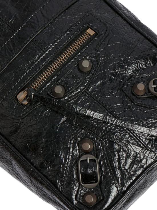 26SS 발렌시아가 르 시티 버티컬 크로스바디백 867710 2ABEK1000 Black - BALENCIAGA