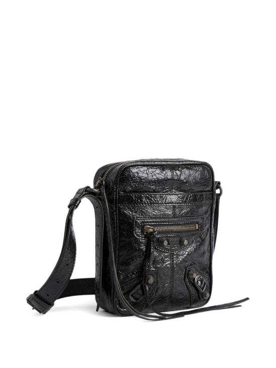 26SS 발렌시아가 르 시티 버티컬 크로스바디백 867710 2ABEK1000 Black - BALENCIAGA