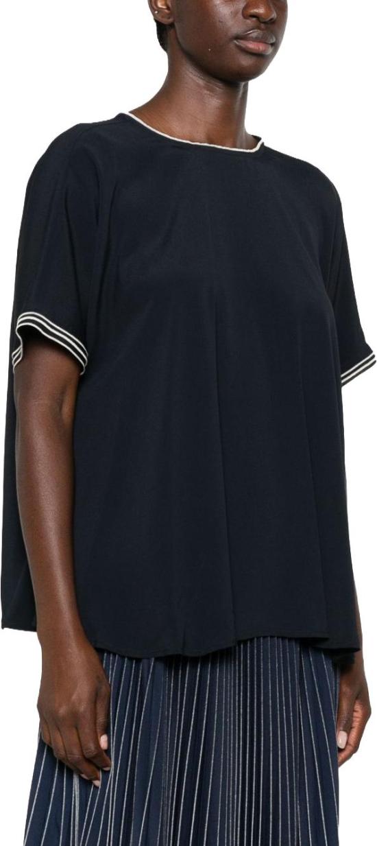 26FW 파비아나 필리피 블라우스 TPD216F729M3575146 NAVY - FABIANA FILIPPI