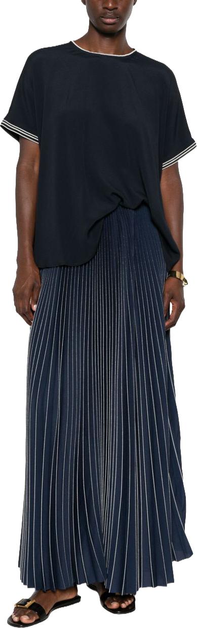 26FW 파비아나 필리피 블라우스 TPD216F729M3575146 NAVY - FABIANA FILIPPI