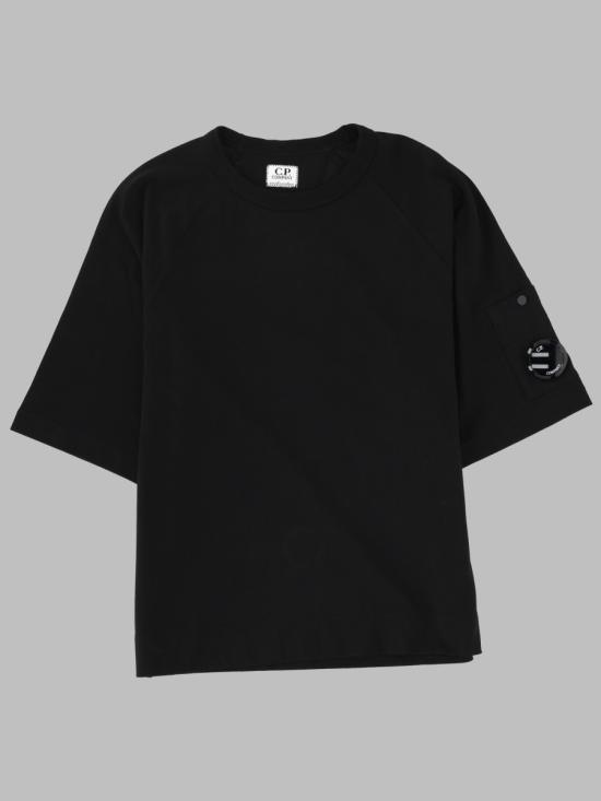 25FW [키즈] 씨피 컴퍼니 티셔츠 CUM00RK LAA1760100 BLACK