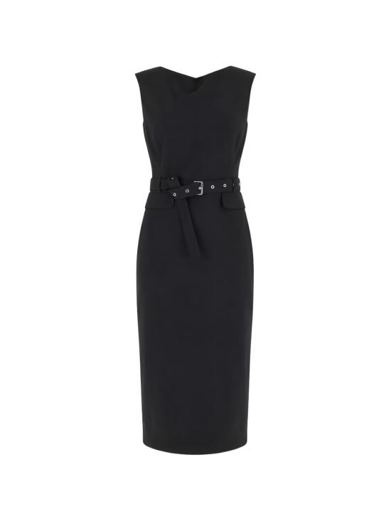 26FW 핑코 미디 원피스 107265ACALYPHA A3DAZ99 Nero - PINKO
