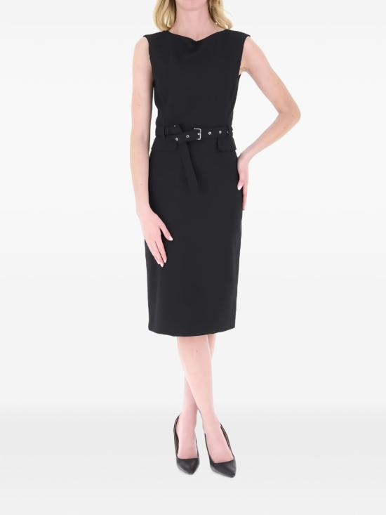 26FW 핑코 미디 원피스 107265ACALYPHA A3DAZ99 Nero - PINKO