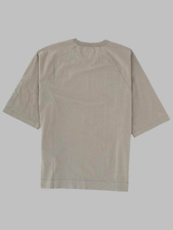 25FW [키즈] 씨피 컴퍼니 티셔츠 CUM00RK LAA1760503 GREY - C.P. COMPANY