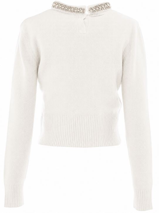 26FW 핑코 스웨터 107274BERLINO A3GIZ03 BIANCO - PINKO