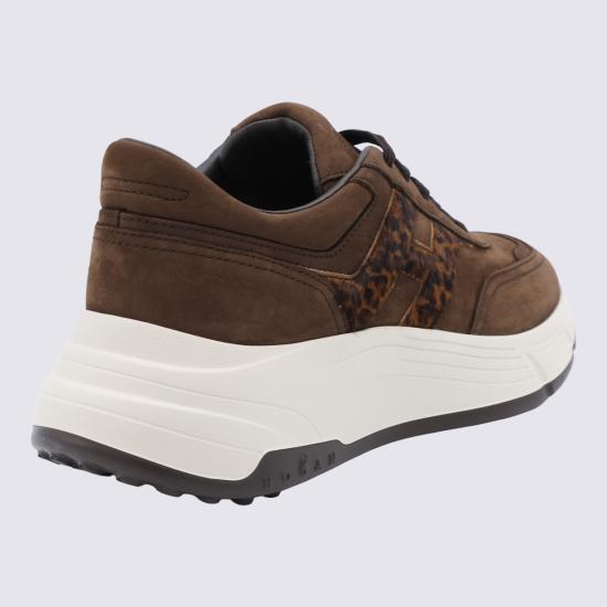 26FW 호간 스니커즈 HXW6690FR30 VH80R1D Marrone - HOGAN