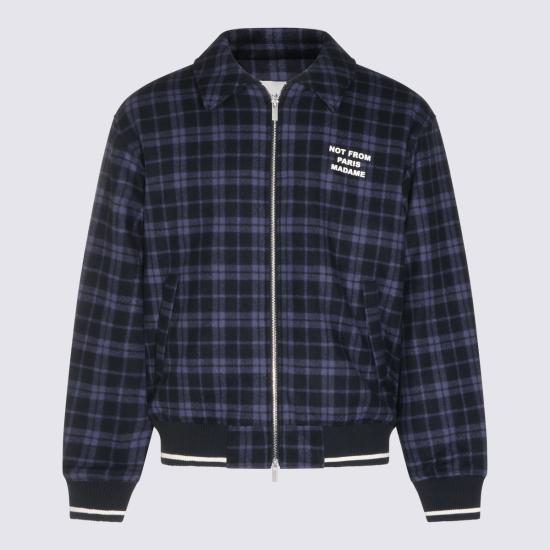 26FW 드롤드무슈 패딩 PERMJT287 WO050NY Navy