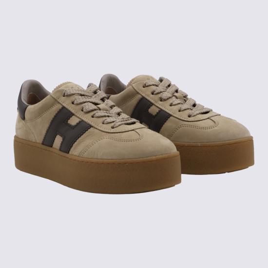 26FW 호간 스니커즈 HXW6980FB6T UIE0CP4 Beige - HOGAN