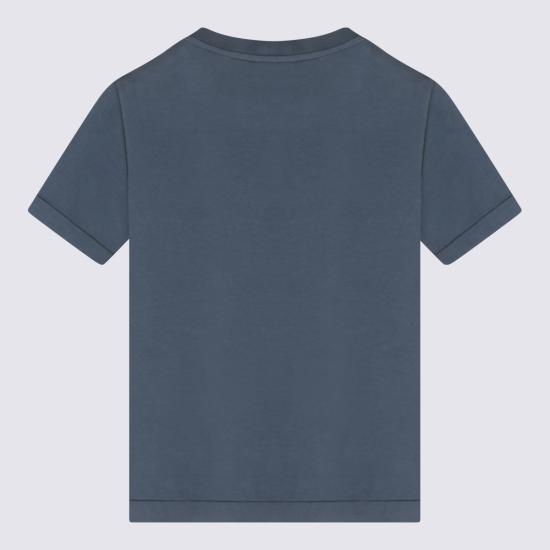 26FW [키즈] 스톤 아일랜드 티셔츠 L2S162100003 S0047V0020 NAVY BLUE - STONE ISLAND