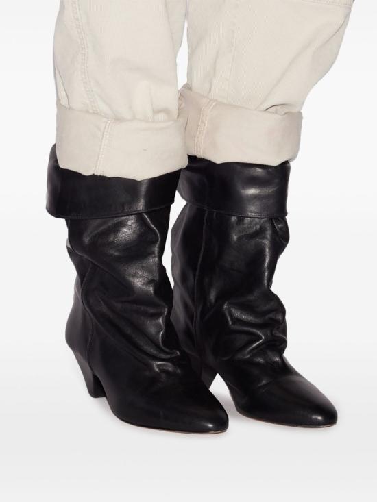 26FW 이자벨마랑 DALBY 달비 미들 부츠 BO0188FA C1A19S01BK NERO - ISABEL MARANT