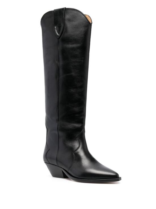 26FW 이자벨마랑 덴비 스웨이드 레더 하이 부츠 BT0001FA A3A03S01BK Nero - ISABEL MARANT