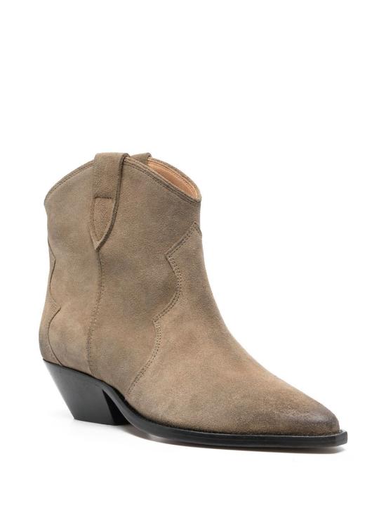 26FW 이자벨마랑 드위나 스웨이드 카프스킨 카우보이 부츠 BO0002FA A1A03S50TA BEIGE - ISABEL MARANT