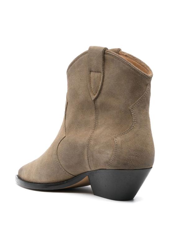 26FW 이자벨마랑 드위나 스웨이드 카프스킨 카우보이 부츠 BO0002FA A1A03S50TA BEIGE - ISABEL MARANT