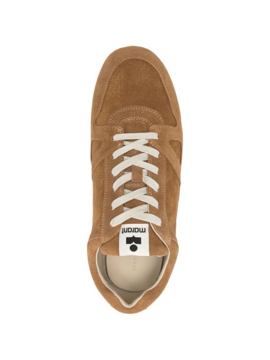 26FW 이자벨마랑 세니 로우탑 스웨이드 카프스킨 레더 스니커즈 BK0097HA D1E02N50CO Marrone - ISABEL MARANT