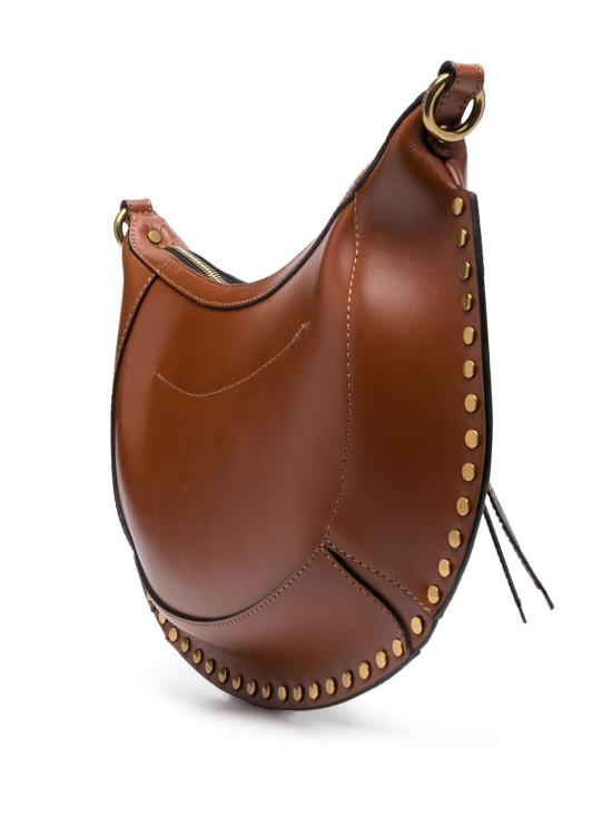 26FW 이자벨마랑 나오코 스터드 레더 백 PP0001FA A1C01M50CO MARRONE - ISABEL MARANT