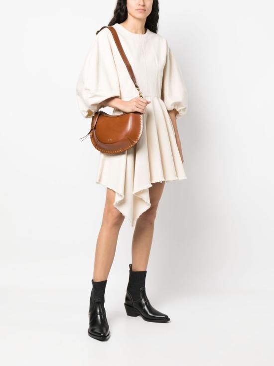 26FW 이자벨마랑 나오코 스터드 레더 백 PP0001FA A1C01M50CO MARRONE - ISABEL MARANT